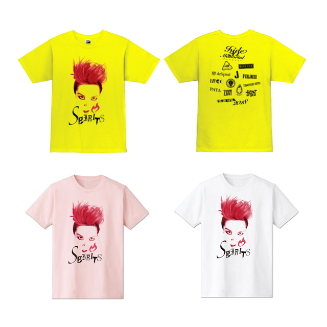 hide 20th Memorial Tシャツ缶バッジ